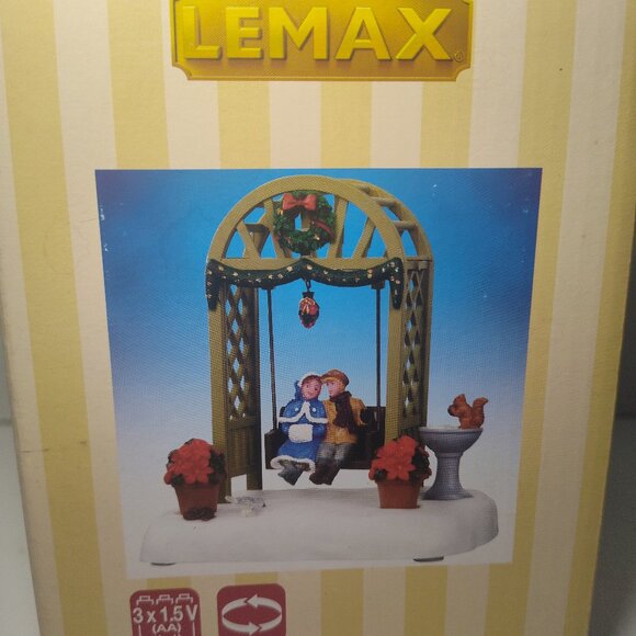 Lemax Swinging Couple Christmas Village Figurine – READ – Doesn’t Work - Picture 3 of 10